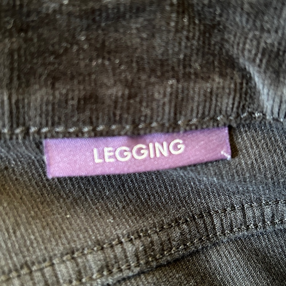 NYDJ Black Corduroy Legging Jeans 00P - Picture 6 of 14